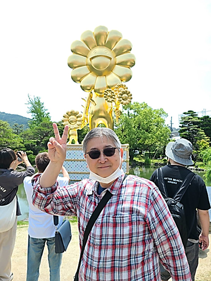 大好きな 村上隆氏の展覧会にて