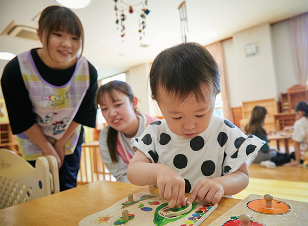教育学部子ども教育学科幼稚園教諭・保育士コースで取得できる資格