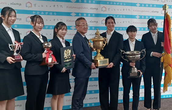 各務原市長へ表敬訪問