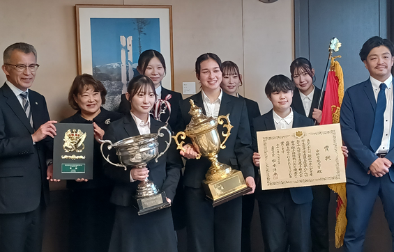 関市長へ表敬訪問