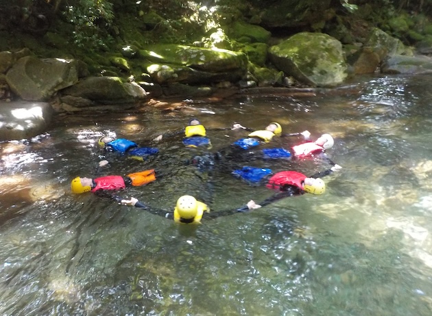 透明度の高い高賀川