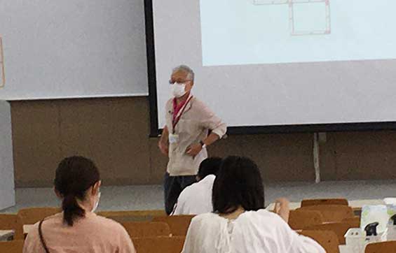 子ども教育学科模擬授業の様子