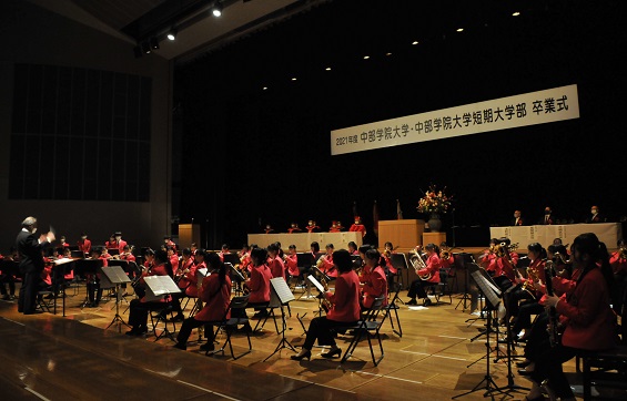 2年ぶりの演奏を披露した吹奏楽部